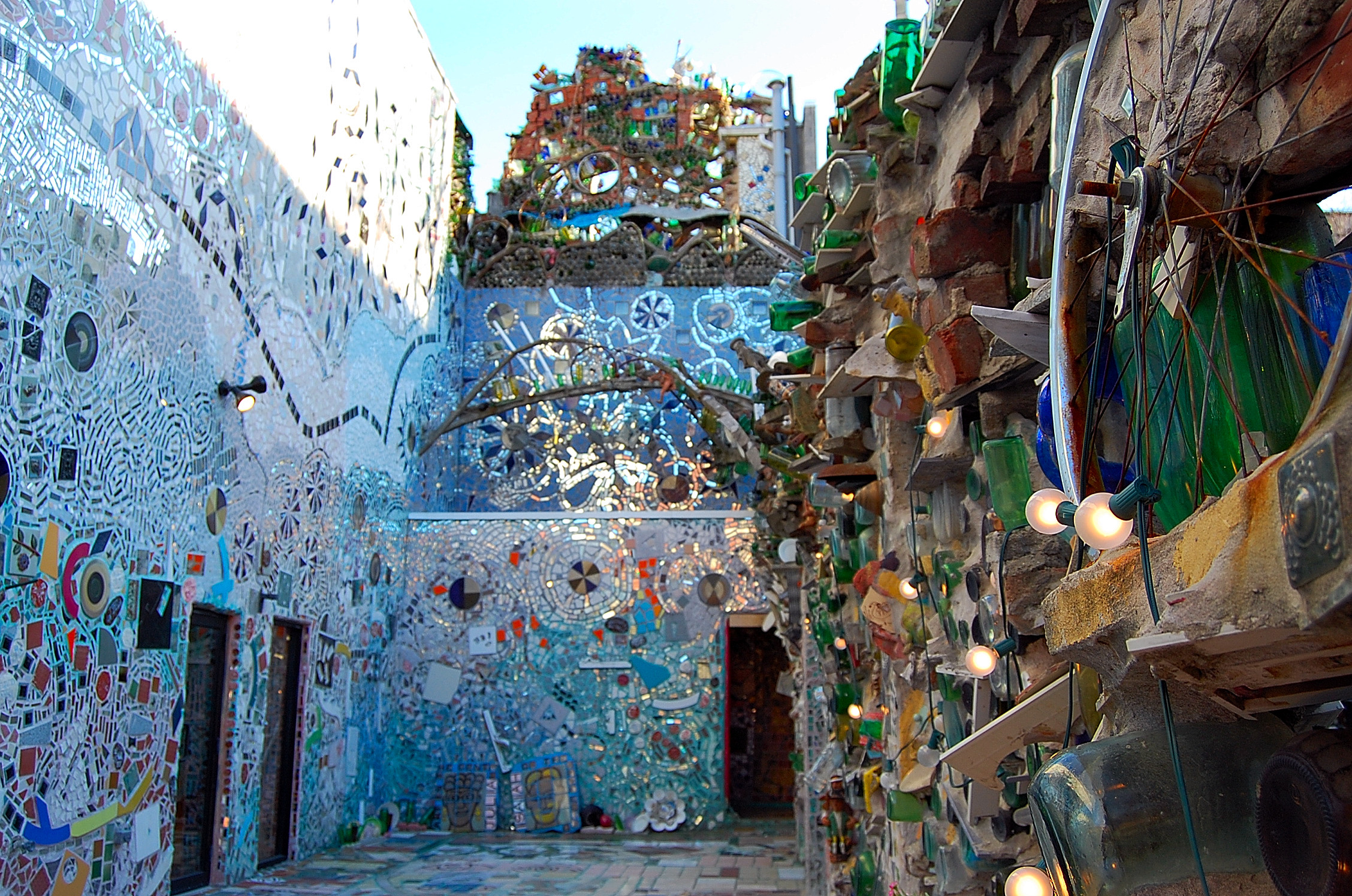 Philly Magic Gardens near Old City Philadelphia apartment